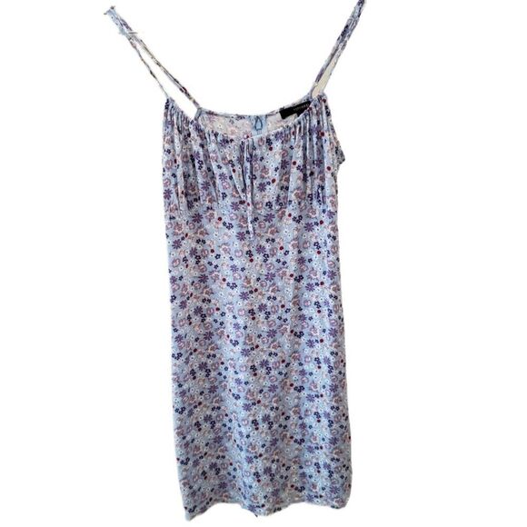 Forever 21 Light Blue Floral Mini Sundress - Picture 1 of 4